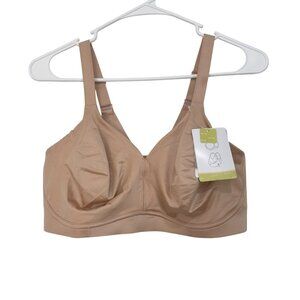Amoena Magdalena SB Women Seamless Minimizer Bra 36D Nude Full Coverage